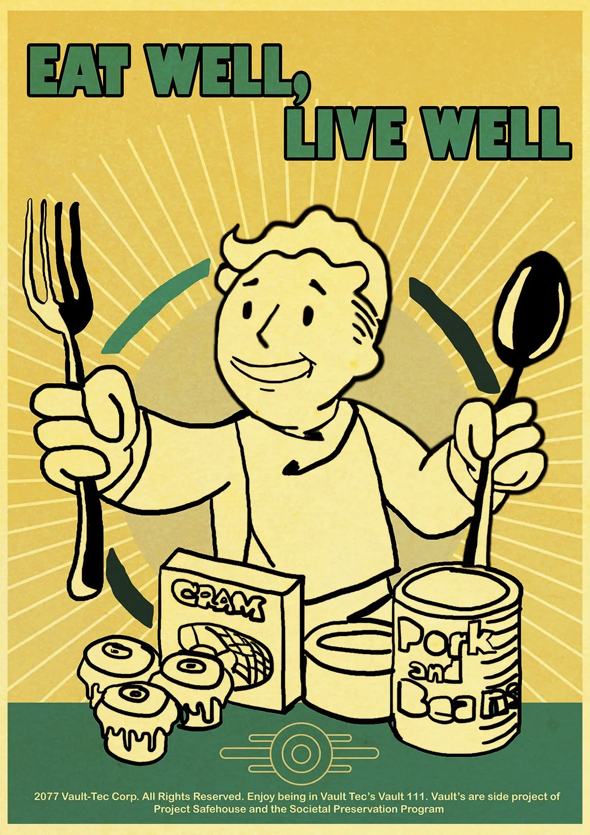 Fallout 234 Nuka Cola винтажный бумажный плакат настенная живопись украшение дома 42X30 см 30X21 см - Цвет: E052