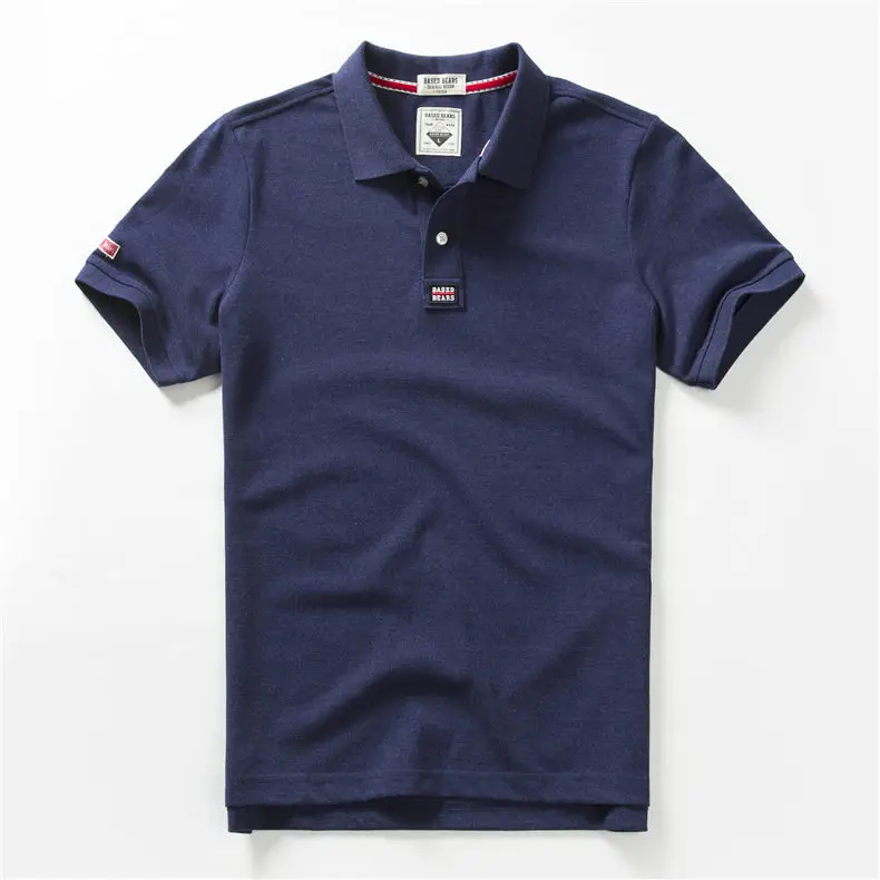 Summer Polo Shirt Men Cotton 2019 New Short Fashion European Style Men Polo Shirts Male Breathable High Quality Brand Clothing 01