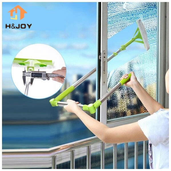 

New Telescopic High-rise Cleaning Glass Sponge Mop Multi Cleaner Brush Washing Windows Dust Brush Easy Clean the Windows Hobot