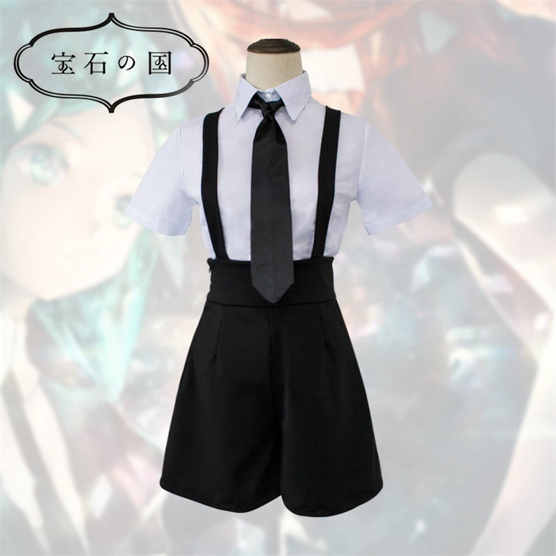 

Land of the Lustrous Phosphophyllite Cinnabar Bort Morganite Cosplay Costume