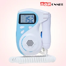 2.5 MHz Ultrasound Handheld Prenatal Monitor Baby Fetal Heart Rate Detector+ Recharge Battery