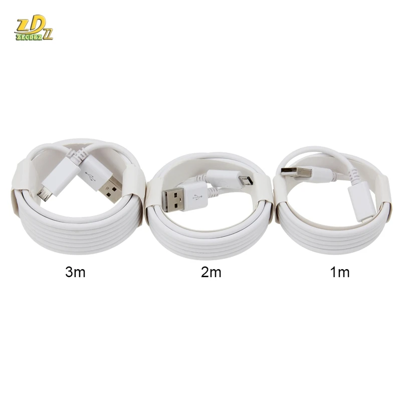 

100pcs/lot White Round Cardboard Packing Micro USB Type-C Android Cable Fast Charging Data Cable for Samsung Huawei Xiaomi