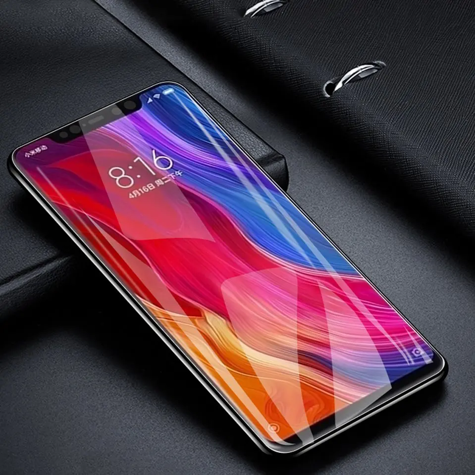 WHAY 5D Tempered Glass For Xiaomi Mi 8 Lite Full Cover Mi8 Lite Protective Glass For Xaomi Xiomi Mi 8 Lite Screen Protector Film 3D (11)