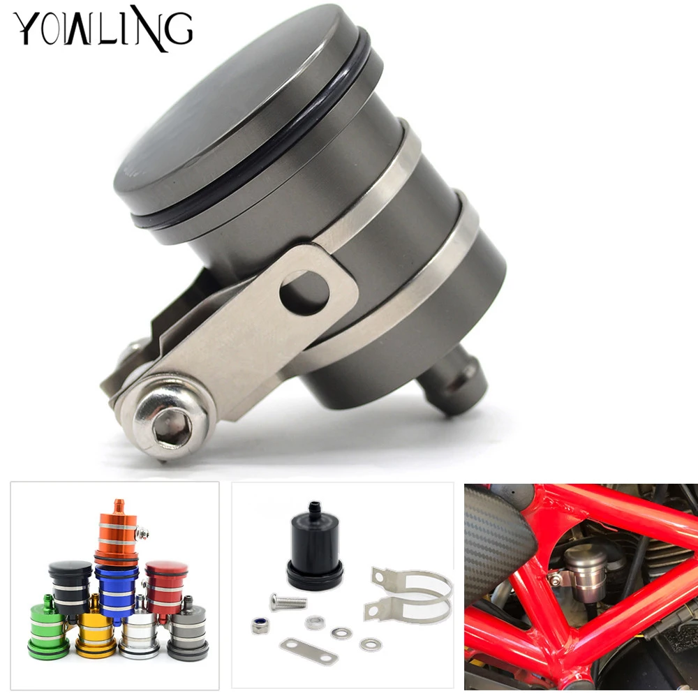 CNC Motorcycle Brake Fluid Reservoir Clutch Tank Cylinder Master Oil Cup For BMW F700GS F650GS  K1200R K1200R SPORT K1200S R1200