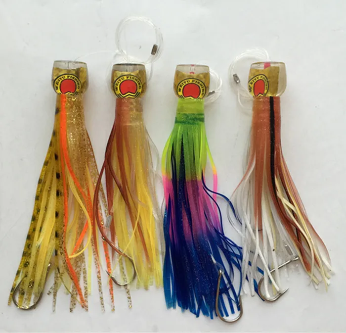8.5inch Sea Tuna Bait Fishing Lure Octopus Bait Fishing Tackle Marlin