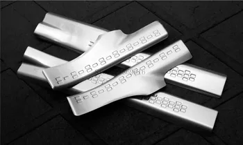 

Stainless Steel Side Inner Door Sill Scuff Plate Trim 4pcs For Mitsubishi ASX 2011 2012 2013 2014 2015 2016 2017 2018