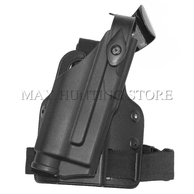 

Outdoor Hunting Airsoft Tactical Holster Drop Leg Holster Light Mounted Gun Holster for GL 17 19 22 23 31