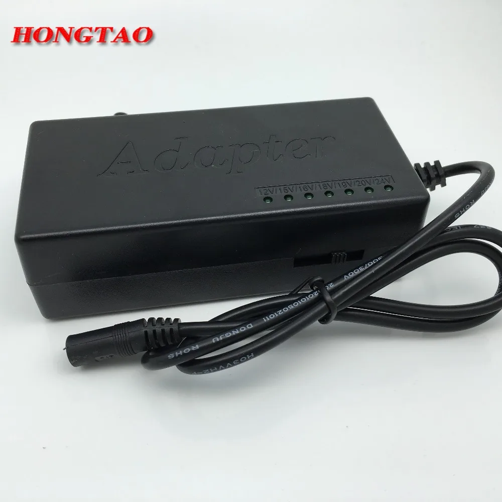 110-220 فولت ac إلى dc 12 فولت/15 فولت/16 فولت/18 فولت/19 فولت/20 فولت/24 فولت شاحن محمول نتبووك كمبيوتر محمول امدادات الطاقة شاحن محول 96 واط العالمية