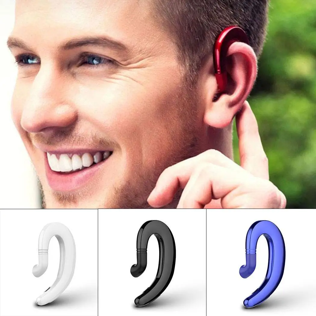 Мини костной проводимости наушники беспроводной Bluetooth 4,1 Спортивная стерео гарнитура для ноутбука планшет телефон универсальный для бега спорта