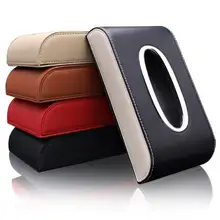 Универсальная кожаная автомобильная коробка для салфеток автоматический насос кассета аксессуары держатель креативная съемная коробка для бумажных салфеток органайзер для автомобиля