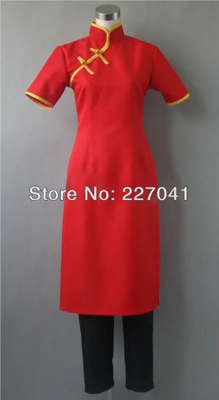 

Gintama Kagura Cheongsam Cosplay Costume Halloween Cloth