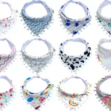 Emmaaby/Новинка года; брендовый Детский шарф для кормления; нагрудник для девочки; бандана для мальчика; слюнявчик; треугольный Слюнявчик