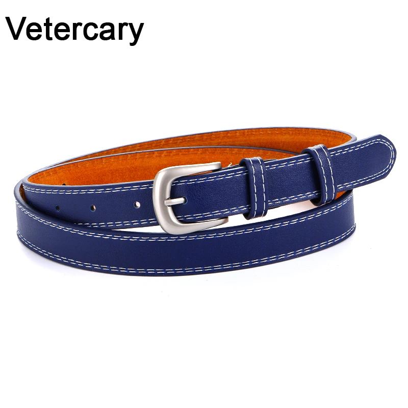 High quality Genuine Leather Belts For Women strap belt for female cowskin wholesale Classical ...