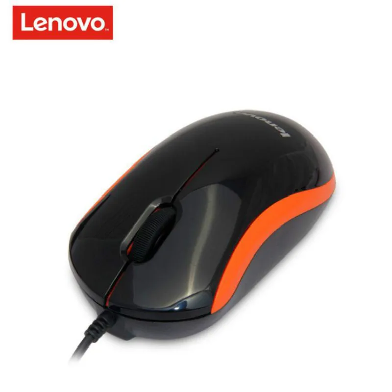 Original Mini Lenovo M100 Wired Optical Mouse Mini mouse usb mouse mouse gamer for Laptop Windows7 8 10