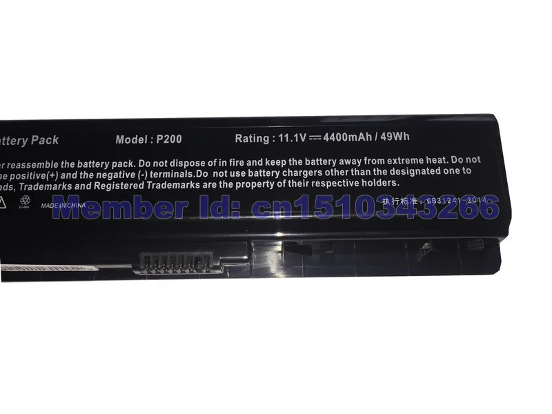 JIGU ноутбук Батарея AA-PBAN6AB AA-PLAN6AB AA-PLAN9AB для samsung 200B 400B 600B NP200B NP400B NP600B P200 11,1 V 4400 мА-ч