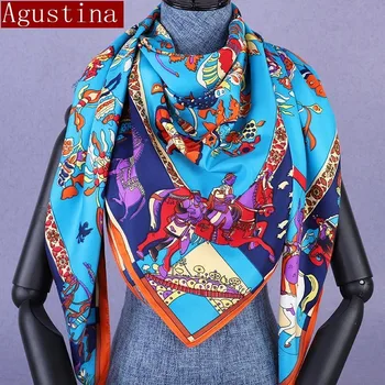 

winter scarf scarfs shawl women designer brand luxury autumn scarves hijab ethnic animal print square schal wape shawls oversize