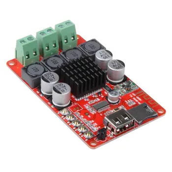 

New Arrival HF183 TPA3116 2X50W Digital Wireless bluetooth Receiver Module Amplifier Board With Remote Control