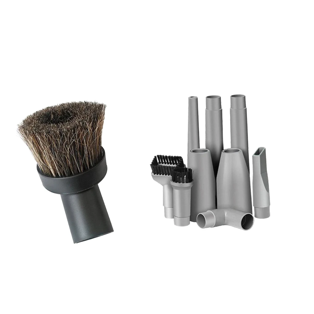10Pcs Compatible Vacuum Attachment Accessories Set Vacuum Brushes /Power Nozzle /Connector/Extension Wand Cleaning Brushes