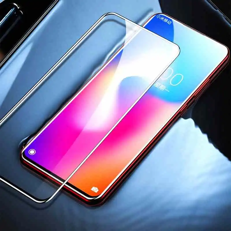 Hacrin стекло для Xiaomi mi 9 T закаленное стекло полное покрытие анти-взрывозащищенное Стекло экрана для красного mi K20 Pro K20 mi 9 T Pro - Цвет: Черный