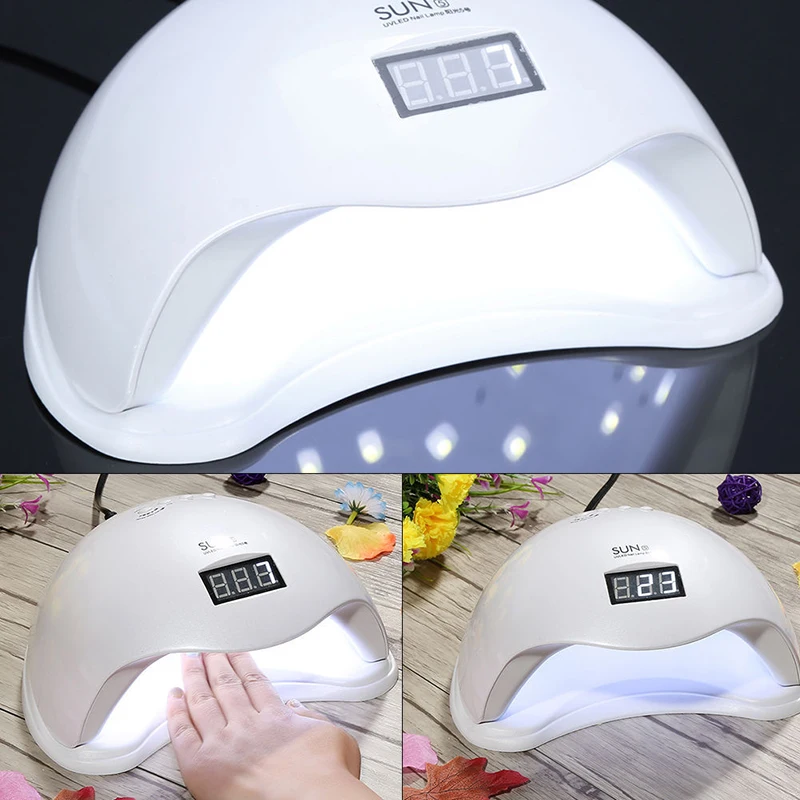 

Sun5 Led Lamp Nail UV Lamp EU/US Plug Professional LED Nail Lamp UV Light Gel Polish Nail Dryer Lamp Manicure Machine Nail Tools