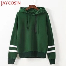JAYCOSIN JUNE 2018 Womens Fashion Long Sleeve Hoodie Sweatshirt Jumper Hooded Pullover Tops Blouse Plus Size Drop Shipping 109