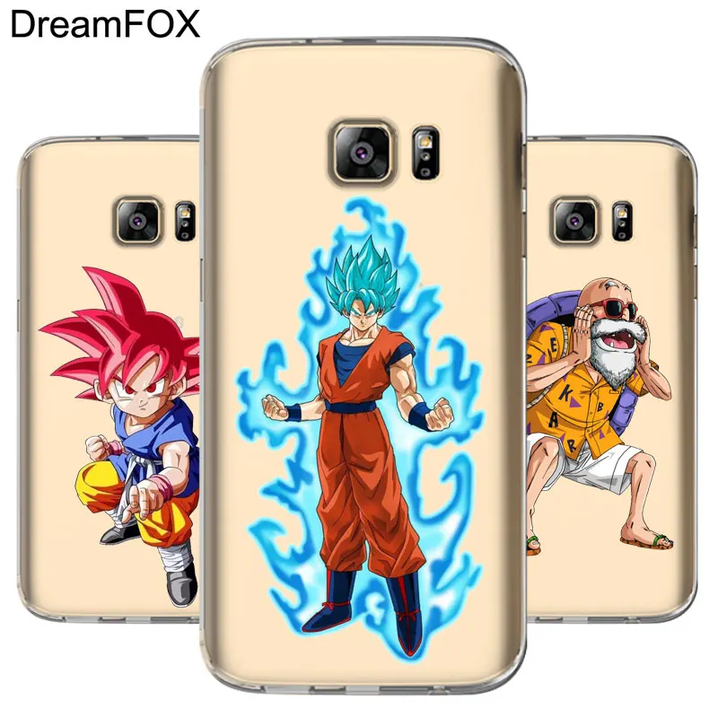 DREAMFOX M094 Dragon Ball Goku Мягкий силиконовый чехол из ТПУ для Samsung Galaxy S5 S6 S7 S8 S9 S10 5G S10E Lite Edge