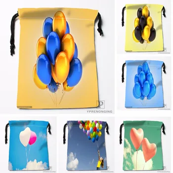 

Custom Stay Teen Balloon Flying Away Drawstring Bags Travel Storage Mini Pouch Swim Hiking Toy Bag Size 18x22cm#0412-04-04
