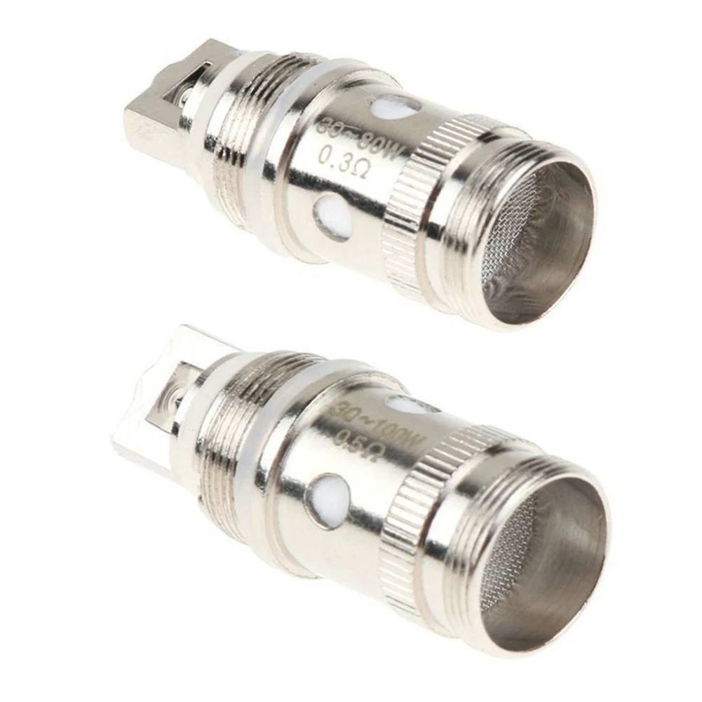 Pure Cotton 5Pcs Coils 0.3/0.5 ohm Head Replacement Sub OHM for Eleaf iJust 2 Melo 2 3 Pure Cotton 5Pcs Coils 0.3/0.5 ohm Head Replacement Sub OHM for Eleaf iJust 2 Melo 2 3