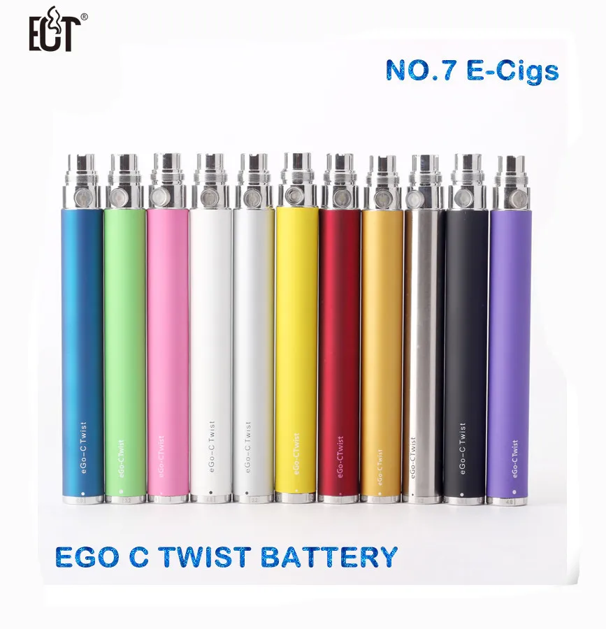 EGo C Twist Battery Variable Voltage Electronic Cigarette Battery Ego c