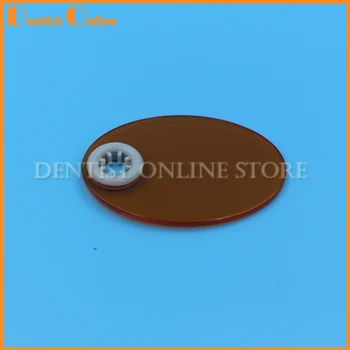 

2pcs Dental LED Light Shading Film Block Rubber Gasket Cover Plate
