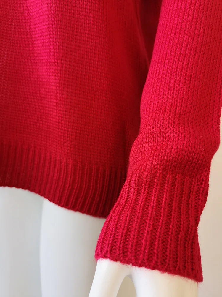 LOGAMI, женские свитера и пуловеры, водолазка, Осень-зима, свитер, Женский Повседневный пуловер, пуловер для женщин