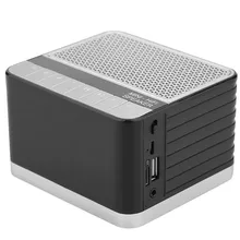 Носимые устройства светодиодный Будильник с bluetooth-колонкой портативный квадратный мини сабвуферный микрофон с Блютуз портативный динамик caixa de som Z528