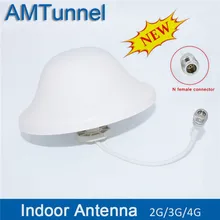 3g 4g antenna 4G Omni Indoor gsm antenna 800-2500Mhz ceiling antenna NEW 2.4 antenna N-F for mobile signal repeater amplifier 