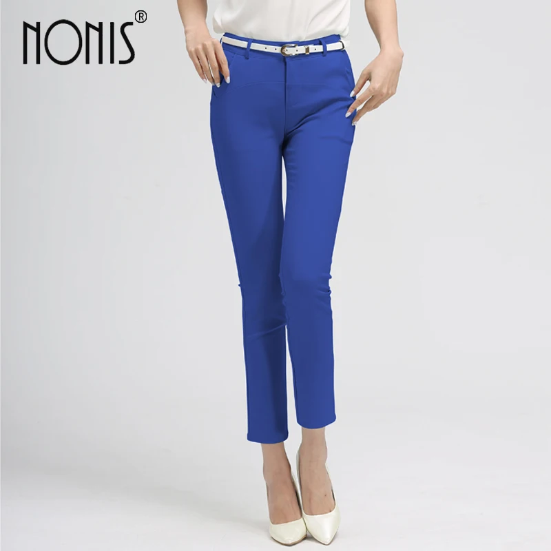 Ankle Length Women Pants Business Suit Trousers 2018 Female Office Work