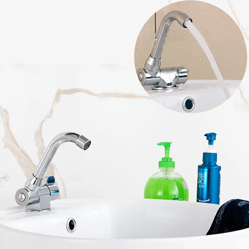 

Cold Water Tap RV Accessories Folding 360 Rotation Faucet For Bathroom Caravan Boat Mounted Faucet Kitchen