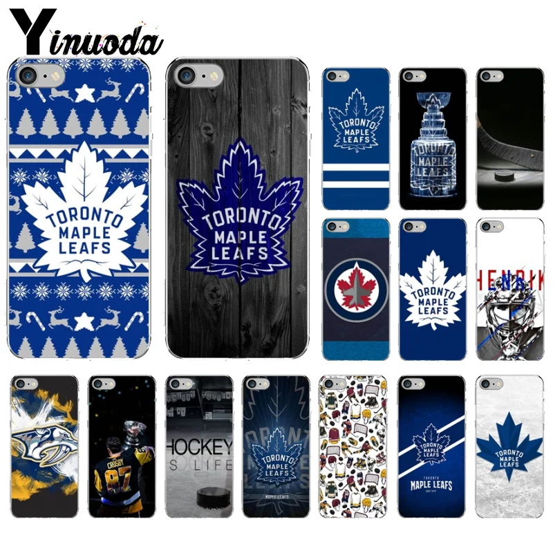 

Yinuoda Hockey Coque Shell Phone Case for iPhone 7 7plusX XS MAX 6 6s 8 8Plus 5 5S SE XR