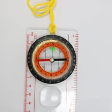 Прозрачный компас направляющий ориентирующий скауты армейский выживания кемпинг на открытом воздухе