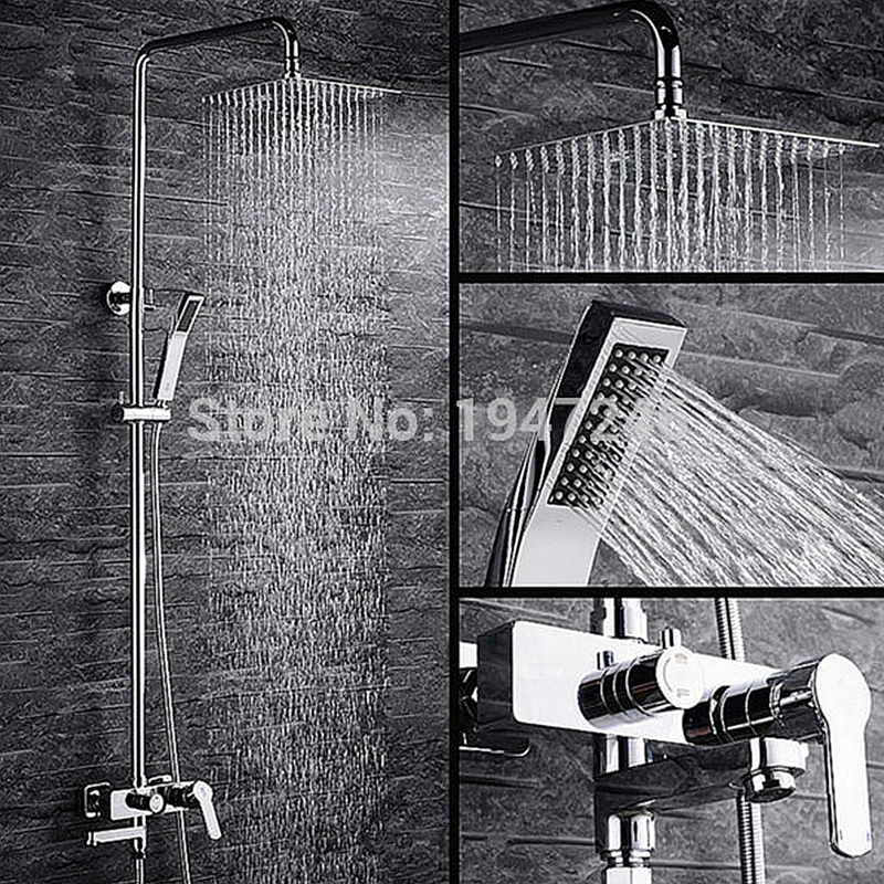 

Factory Direct Fast Delivery High Quality Fashion Style Rainfall Shower Set With Low Price For Promotion 10 Years Guarantee