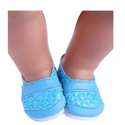 Милая повседневная обувь синего цвета на новый возраст 43 см zpaf, лучший подарок на день рождения для детей n568
