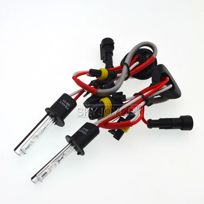 SKYJOYCE 45W Yeaky H1 5500K Xenon HID Conversion Kit Xenon H1 HID Replacement Bulb Car Headlight Slim Ballast 45W Yeaky Lighting (9)
