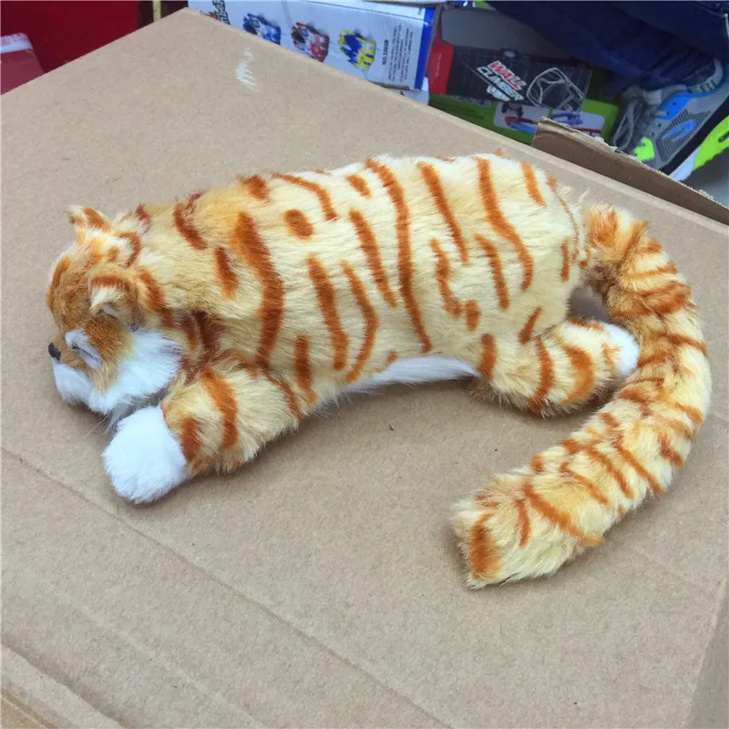 Electric Cat Toy Robot Cat Pet Interactive Plush Pet Toys Laughing Rolling On The Ground Gift For Children