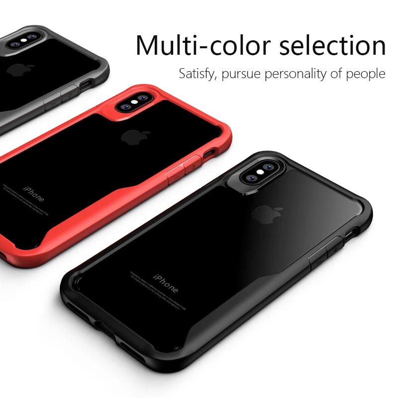 

Ultra thin Drop Resistance case For iPhone X 7 6 s 6s Plus Shockproof Case For iPhone 7 8 Plus X 6 6s Clear Airbag Phone Case