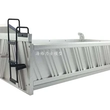 1/14 масштаб Радиоуправляемый трактор экскаватор Tamiya RC8WD 8x8 прицеп; самосвал ведро Длина 46 см