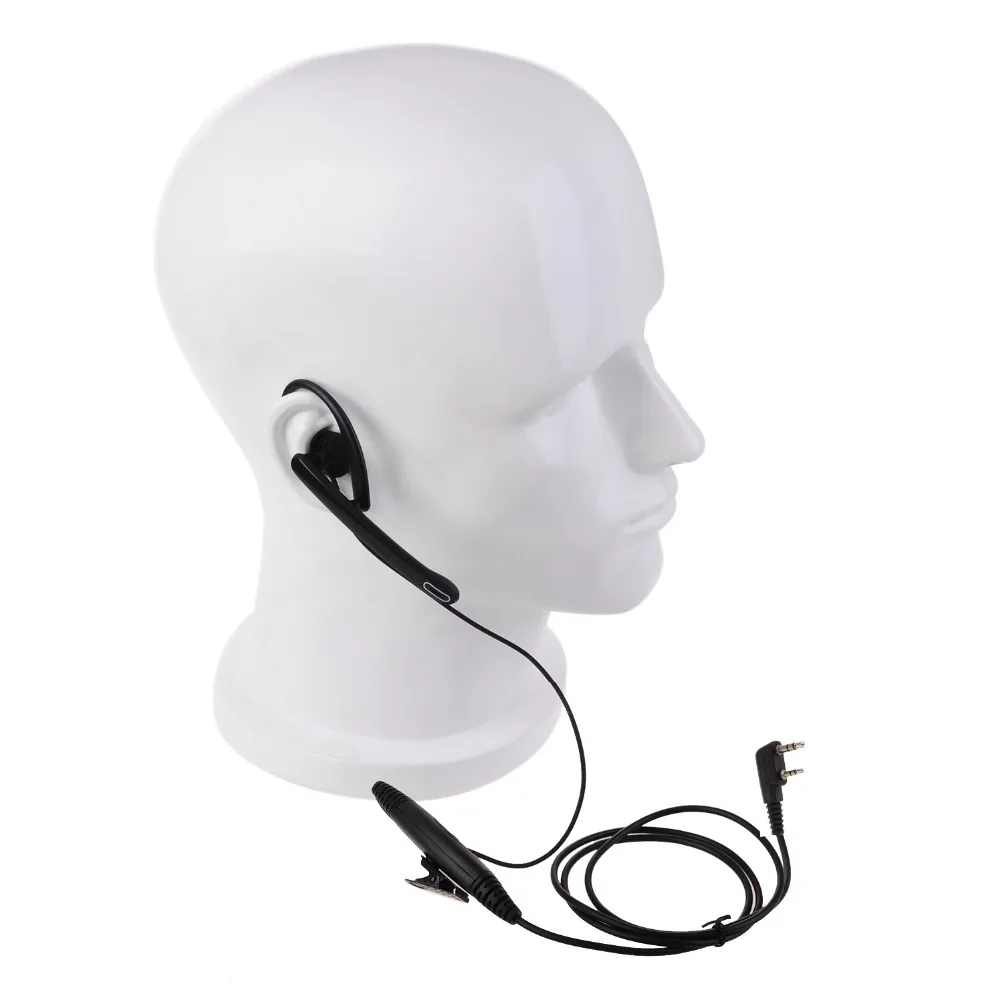 YIDATON 2 Pin уха Бар наушник bluetooth гарнитура PTT с микрофоном для Kenwood радио BAOFENG иди и