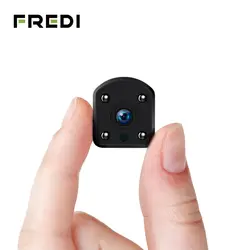 FREDI мини ip-камера WiFi 1080 P 2.0MP камера безопасности Открытый Портативный беспроводной инфракрасный ночного видения камеры видеонаблюдения