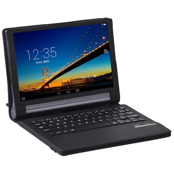

MAORONG TRADING Case with Bluetooth Keyboard for Lenovo YOGA Tab3 Plus YT-X703F 10.1 Removable Keyboard and Protective Cover