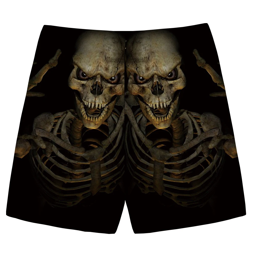 KYKU Skull Shorts Men Flame Casual Shorts Beach Mechanical Joggers Gray Cargo 3d Printed Mens Short Pants 2018 Summer Fashion KYKU Skull Shorts Men Flame Casual Shorts Beach Mechanical Joggers Gray Cargo 3d Printed Mens Short Pants 2018 Summer Fashion
