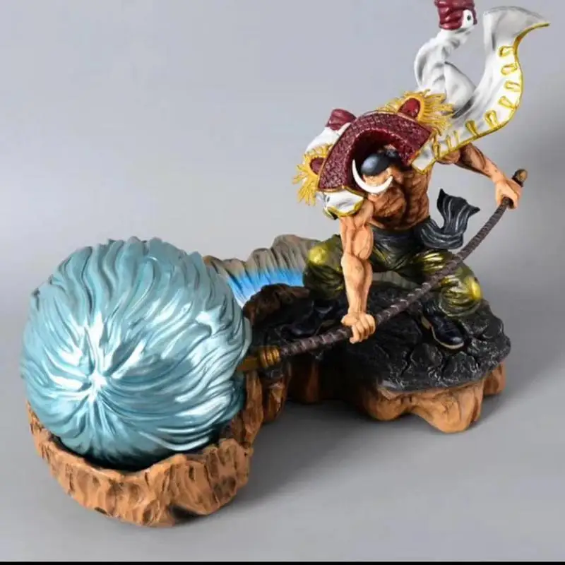 

One Piece Edward Newgate Action Figures GK New Scultures The Tag Team White Beard Pirates model Toys 25cm