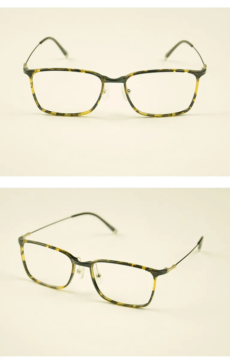 Модные квадратные очки, оправа для мужчин, пластиковые титановые очки, оправа для очков, женские очки для компьютера, металлические ножки Oculos de grau