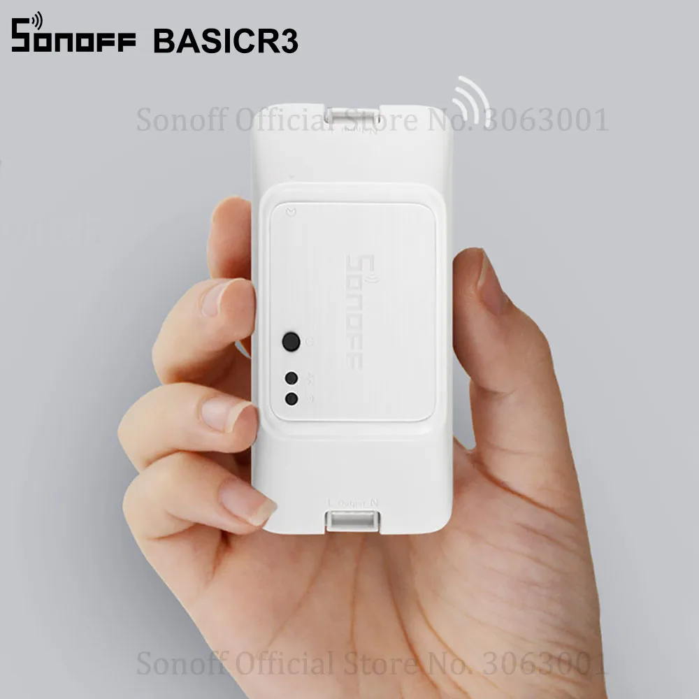 Новое поступление Sonoff Basic 3 Smart Switch WiFi переключатель управления Fro DIY умный дом Sonoff Basic R3 работа с Alexa Google IFTTT